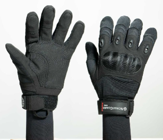 Knife and needle sticks-, cuts- and bite resistant gloves