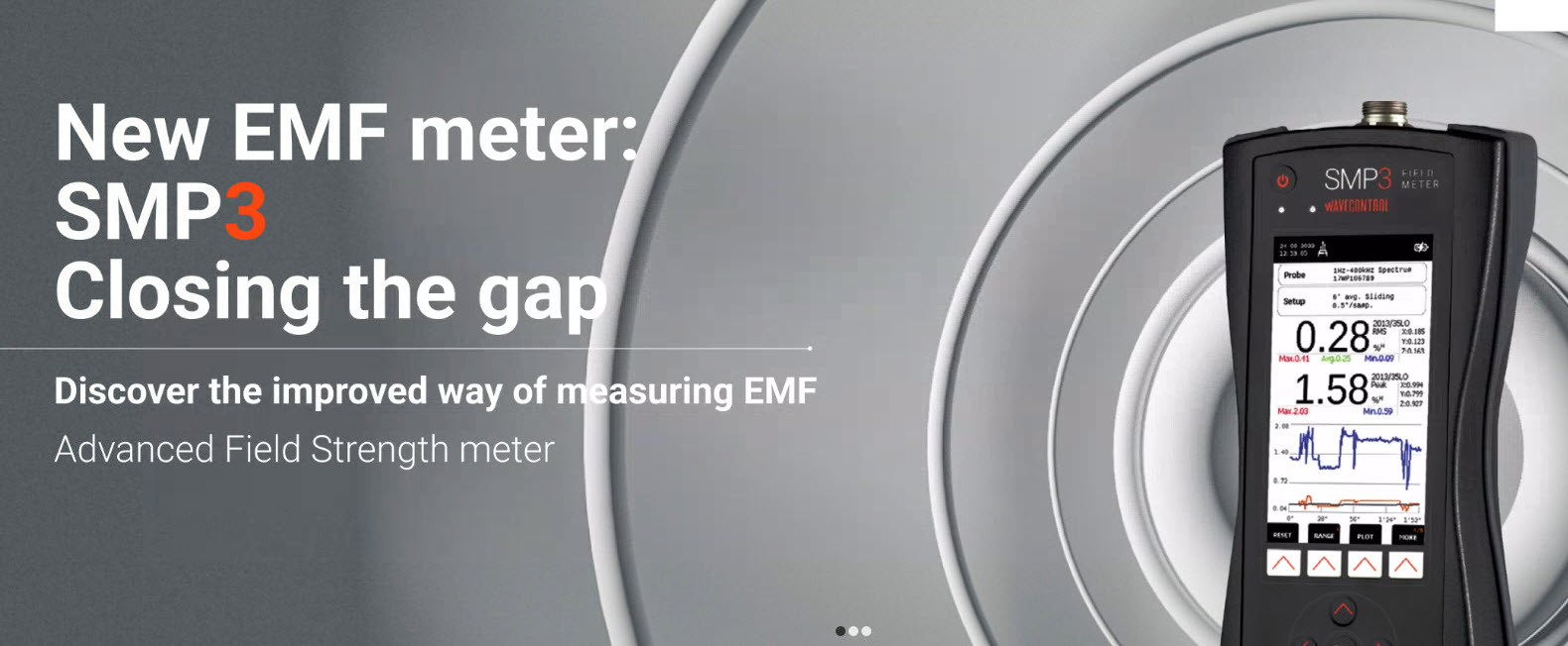 New EMF meter SMP3 – Closing the gap